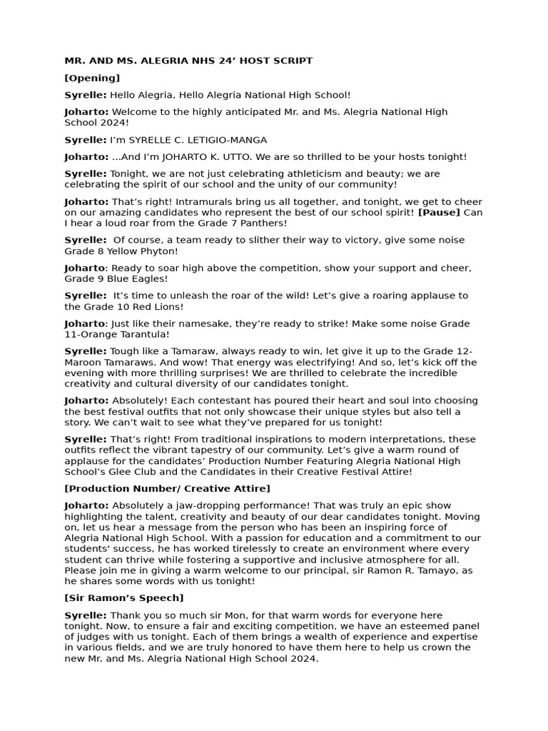 TAGISAN SCRIPTS | PDF