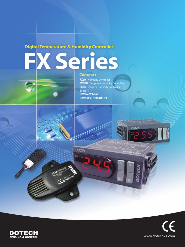 Digital Temperature & Humidity Controller | PDF | Power Supply | Sensor