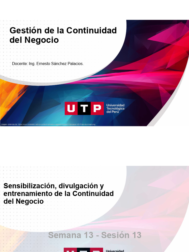 Plan de Continuidad del Negocio | PDF | Diseño | La seguridad informática