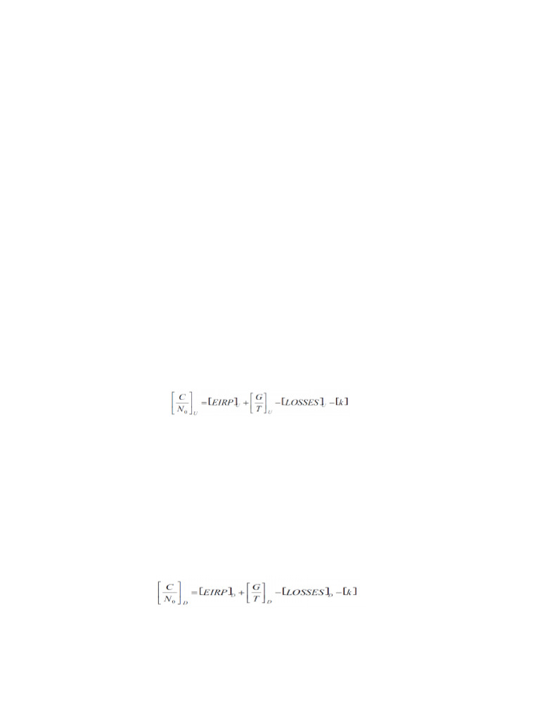 Uplink and Downlink of Satellite | PDF | Equalization (Audio) | Decibel