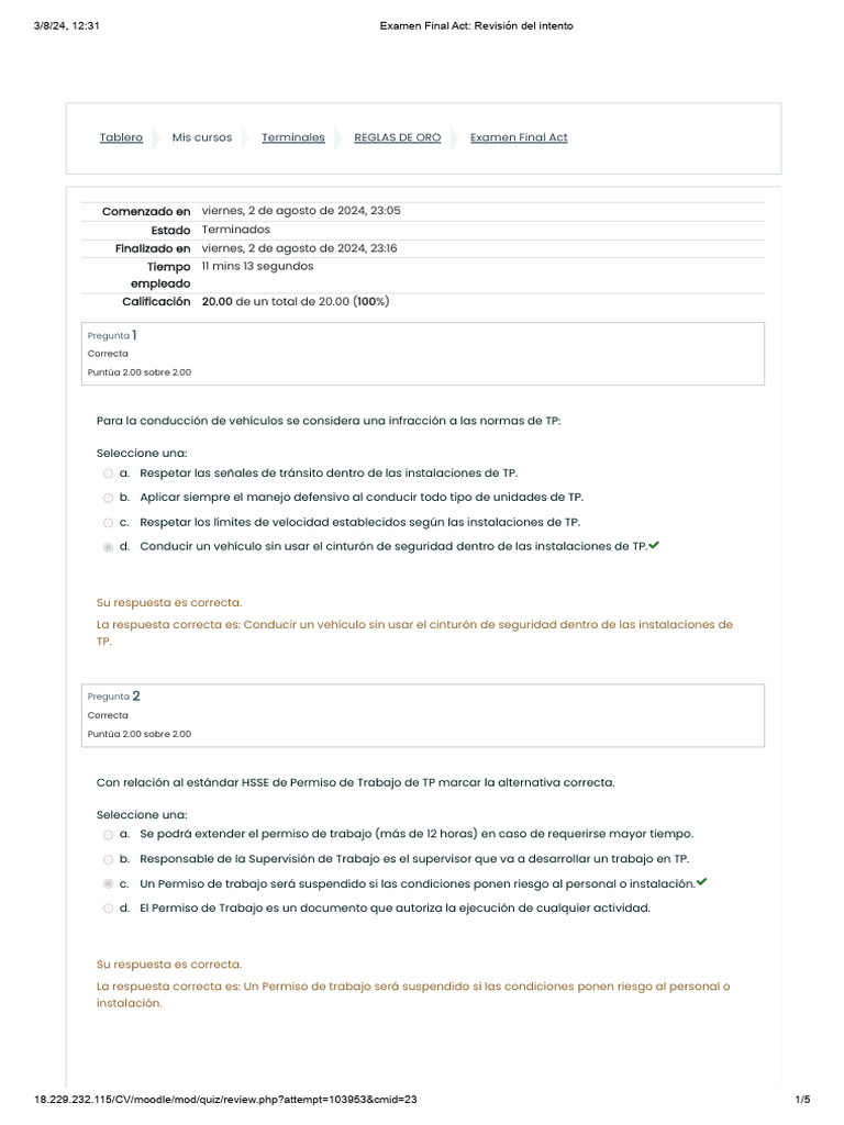 Examen Final Act de Terminales TP | PDF