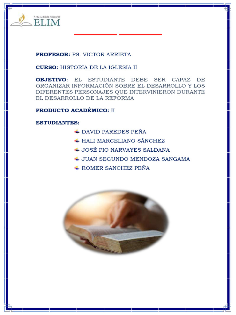 Producto 02 Historia de La Iglesia Ii | PDF