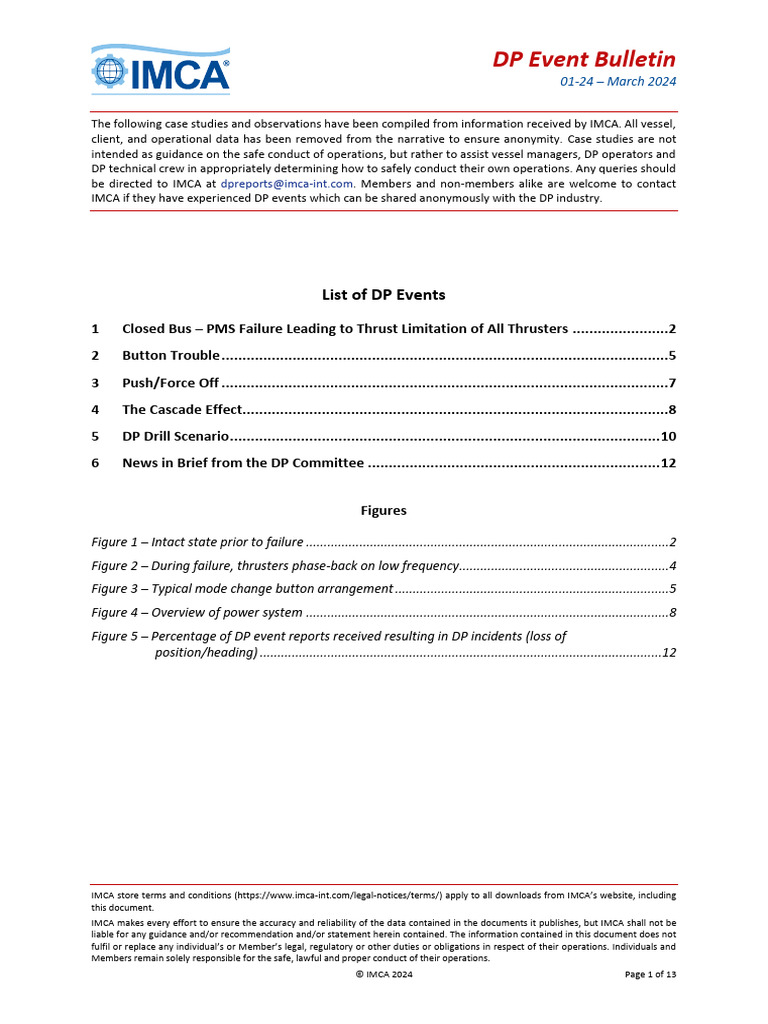 DP Event Bulletin March 2024 | PDF | Reliability Engineering