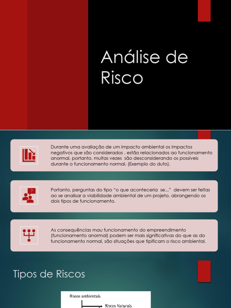Análise de Risco Ambiental e Gestão | PDF | Economia | Desenvolvimento ...