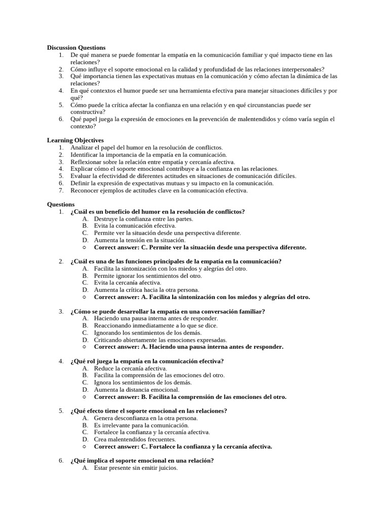Claves para Una Comunicación Efectiva | PDF | Las emociones | Empatía