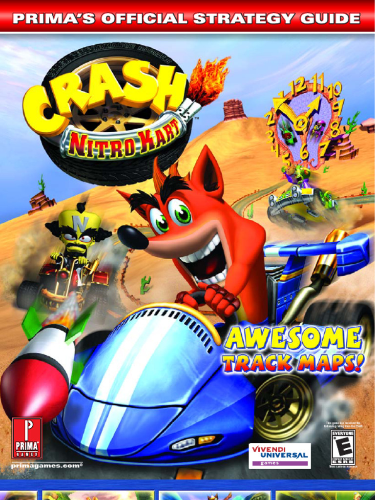 Crash Nitro Kart Prima Official Guide PDF