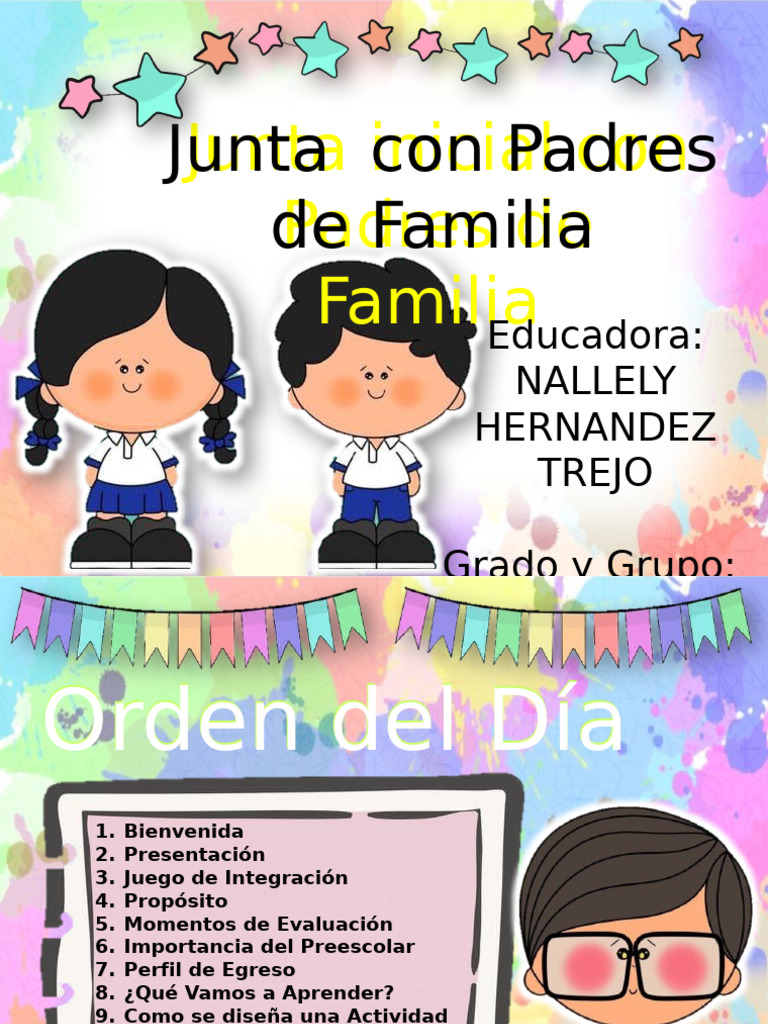 Junta Inicial con Padres de Familia 2024 | PDF | Aprendizaje