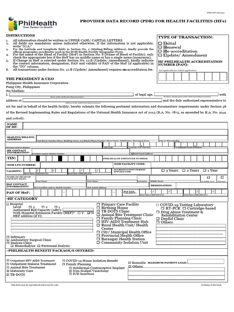 Annexb - PDR HF 230804 | PDF | Clinic | Health Care