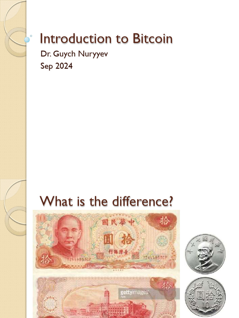 Understanding Bitcoin and Blockchain Basics | PDF | Bitcoin | Money