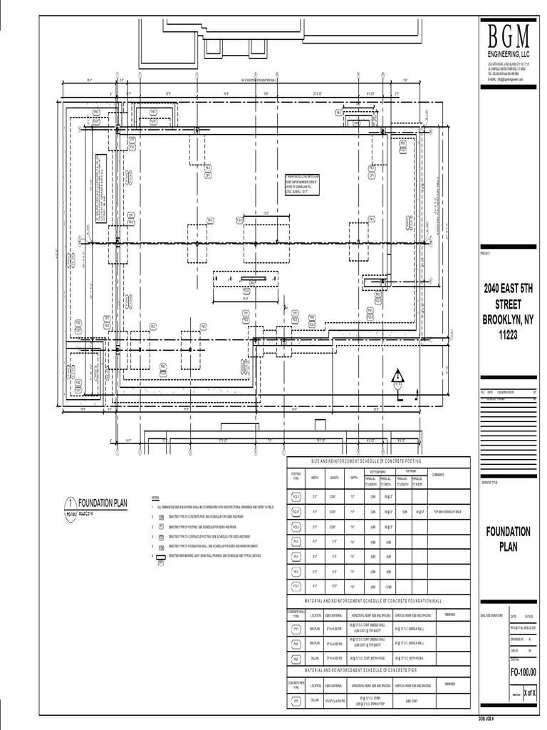 Foundation and Framing Plans | PDF | Building Materials | Building