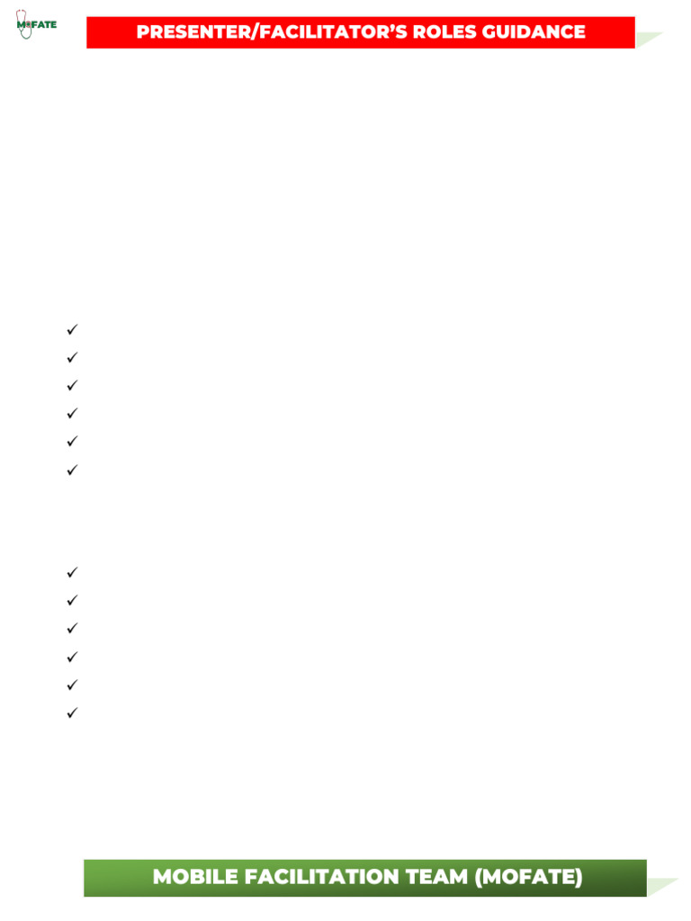 Presenter Job Description Template | PDF