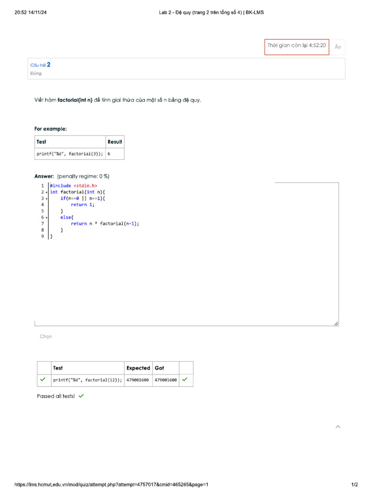 Lab 2 de Quy - Cau 2 | PDF