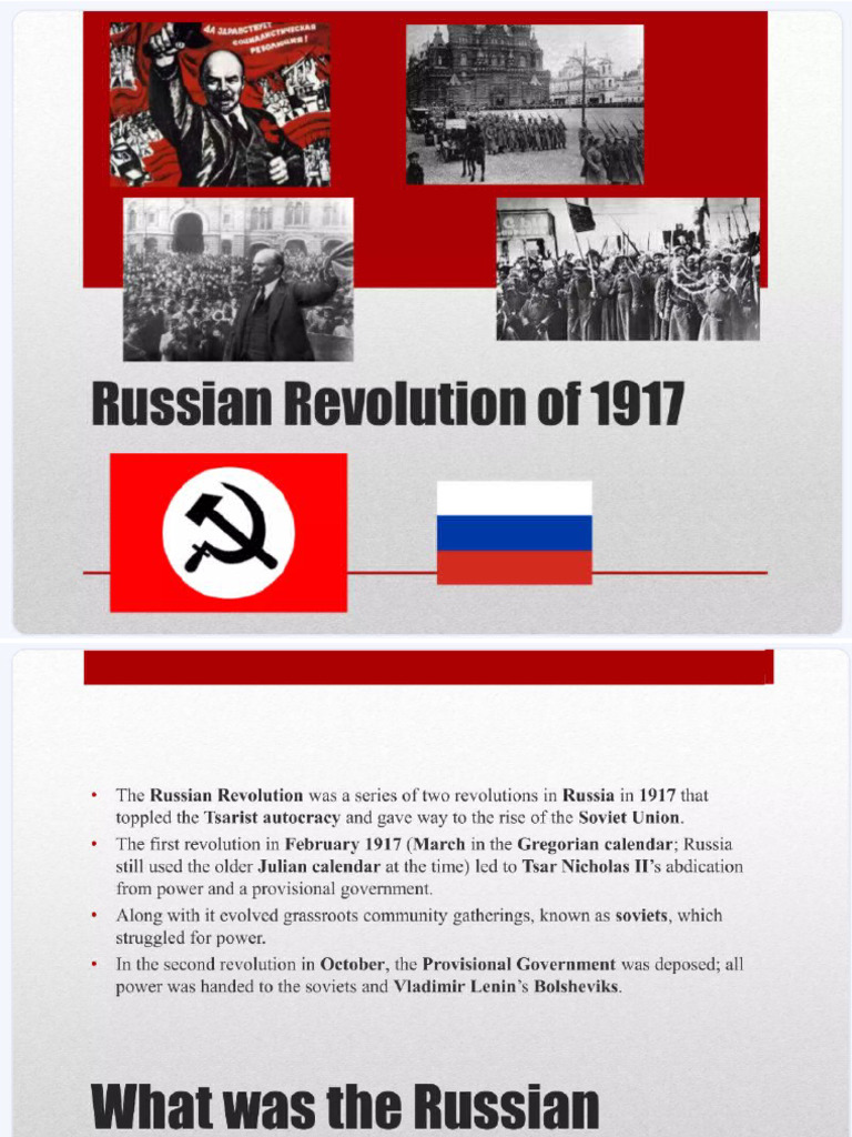 Russian Revolution Pdf