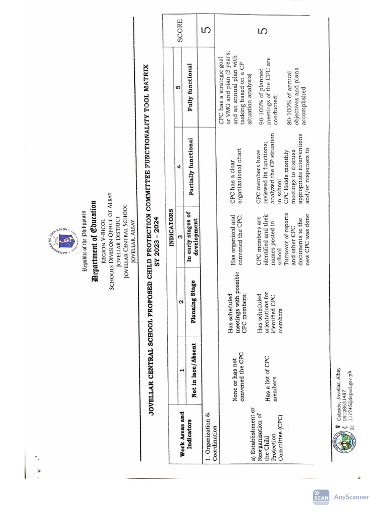 JCS School Proposed Child Protection... | PDF