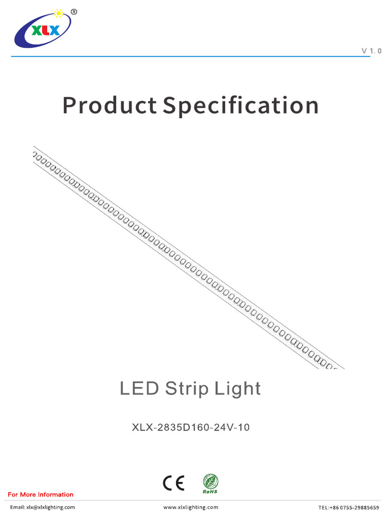 XLX Led Strip Light | PDF