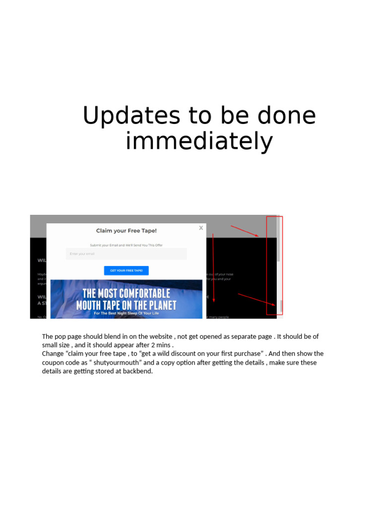 Website Update and Product Page Optimization | PDF | Business | Computers