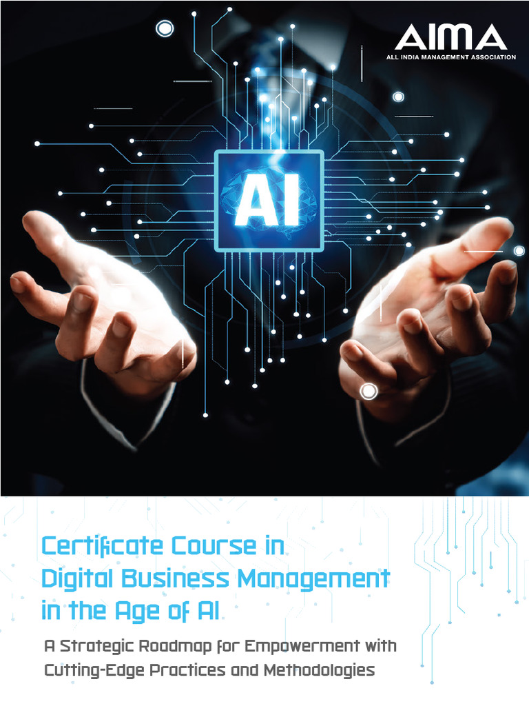 Brochure of Digital Business Management Courdse August 2024 Version ...
