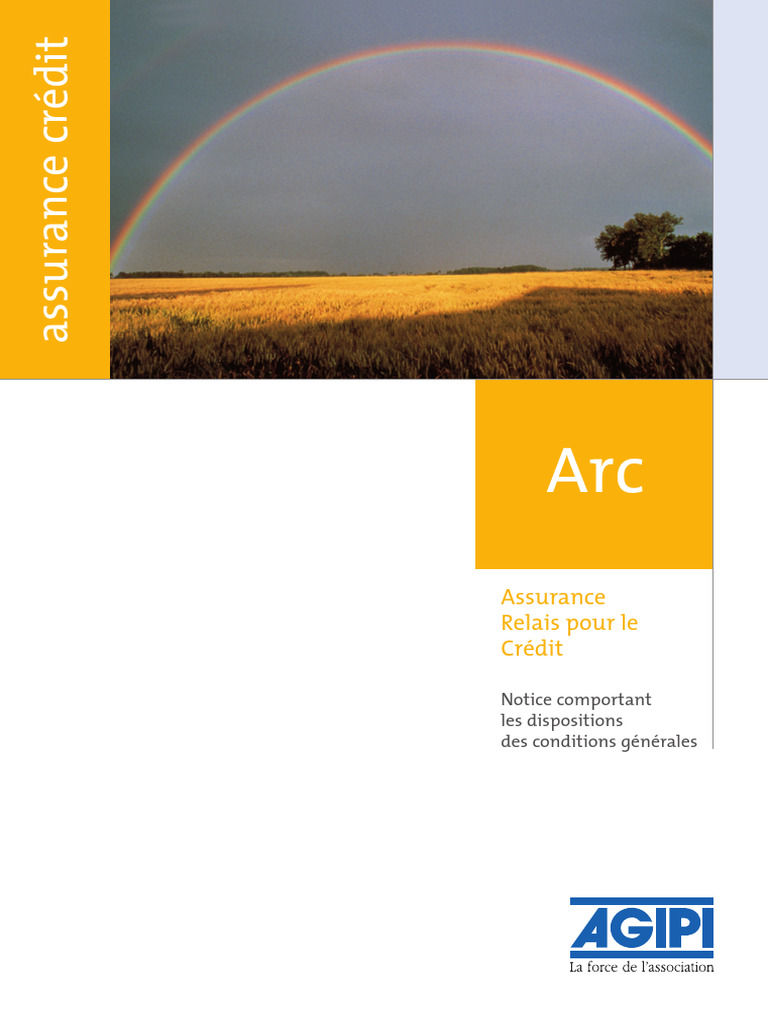 Assurance Arc : Conditions Générales | PDF | Prêts | Assurance