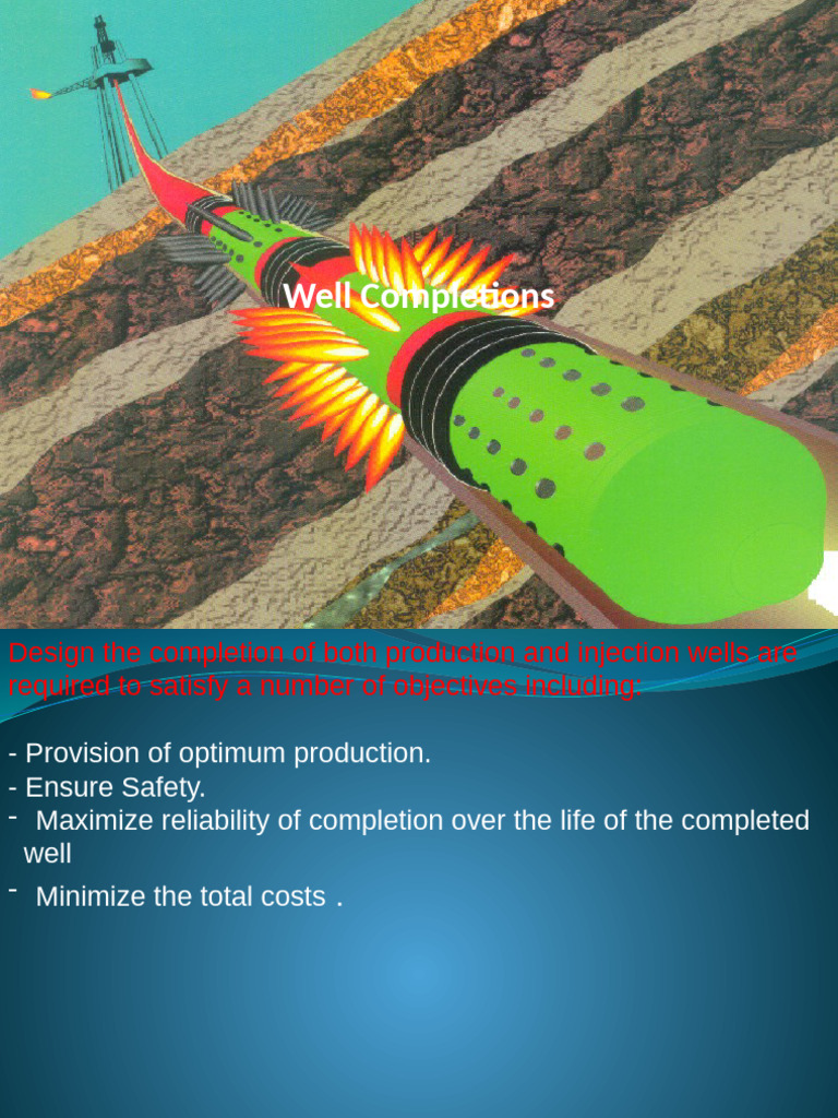 Well Completion Design and Techniques | PDF | Casing (Borehole ...