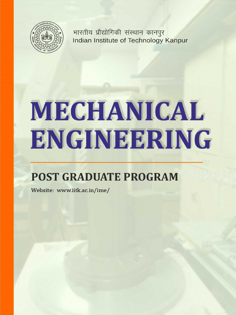 IITK Mechanical Engineering | PDF | Heat Transfer | Engineering