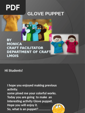 Glove puppet