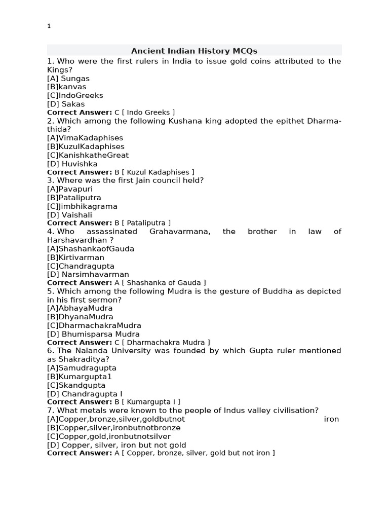LUCENT ANCIENT HISTORY MCQ PDF visual data 8