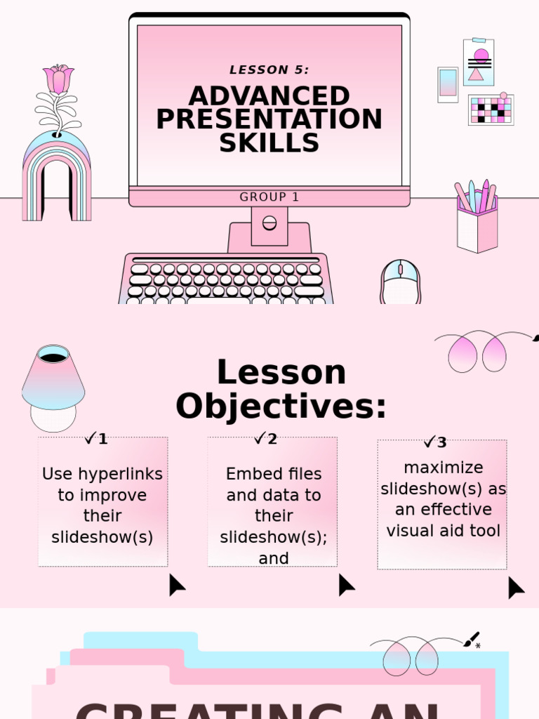 Advanced Presentation Skills | PDF | Hyperlink | Microsoft Power Point