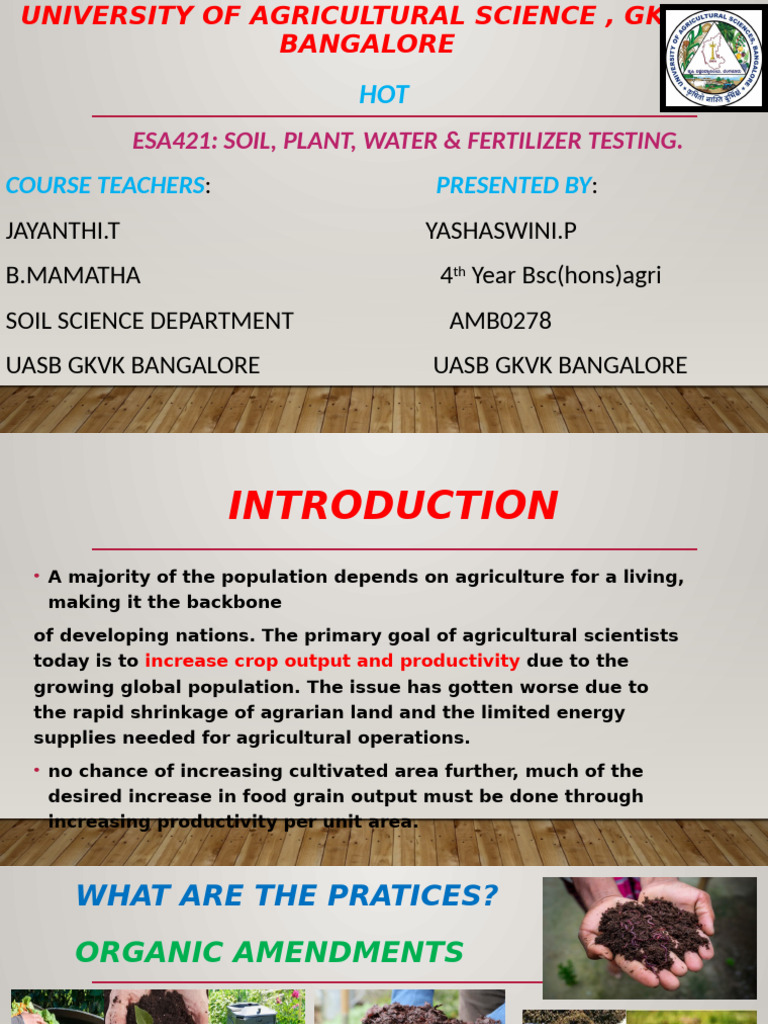 Sustainable Soil Management Practices | PDF | Soil | Crop Rotation