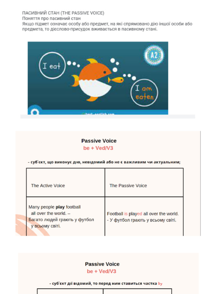 Passive Voice | PDF