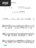 Eighth Notes Lesson and Worksheet | PDF | Entertainment | Performing Arts