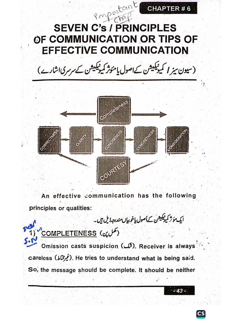 Seven C's of Communication and Presentation Skills | PDF