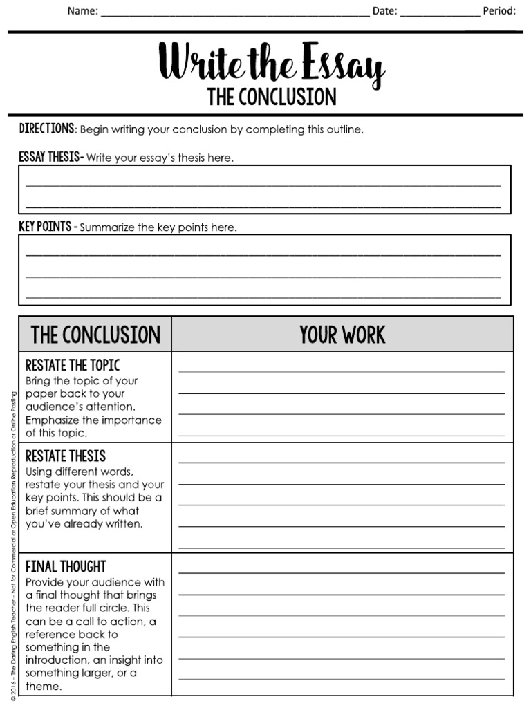 Conclusion WS | PDF