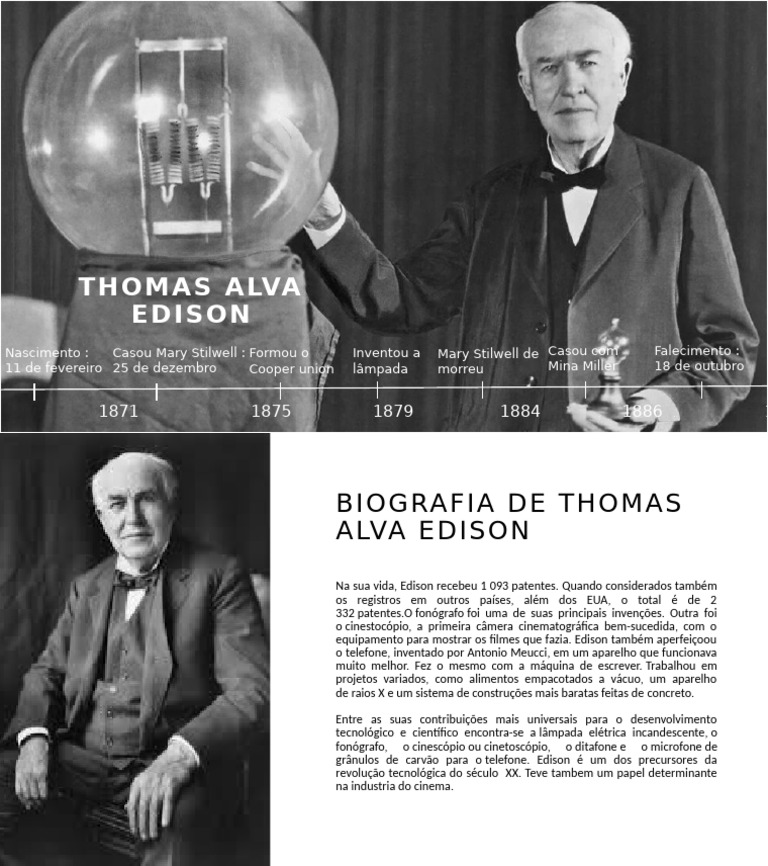 Thomas Edison | PDF | Turismo