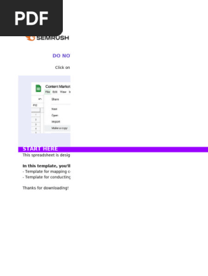 Copy of Content Marketing Funnel Mapping Template _ Semrush