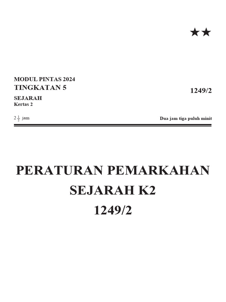 2024 A Set 3 (Selangor) | PDF