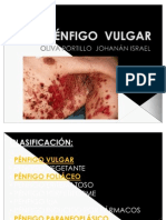 Clasificación, definición y tratamiento del pénfigo vulgar