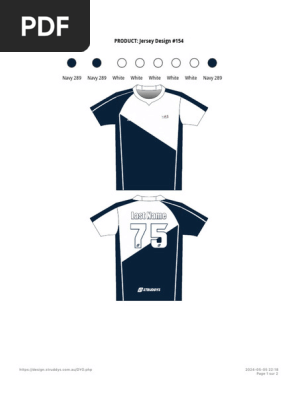 Soccer Jersey (Blue)