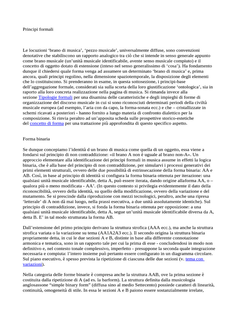 Principi Formali | PDF