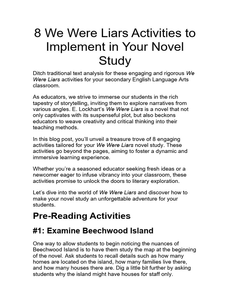8-we-were-liars-activities-to-implement-in-your-novel-study-pdf