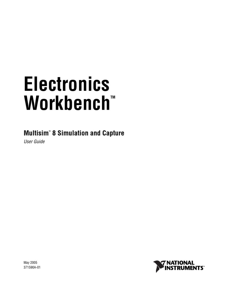 Multisim User Guide Pdf Hardware Description Language Damages
