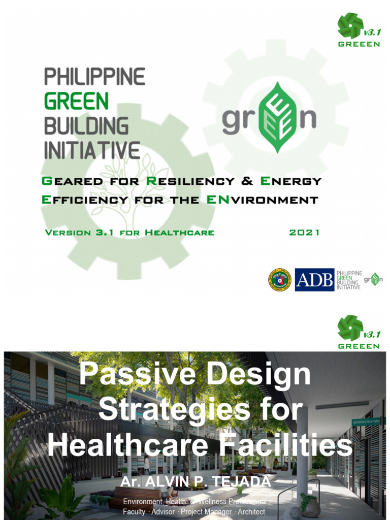 Passive Design for Healthcare Facilities | PDF | Building Insulation ...