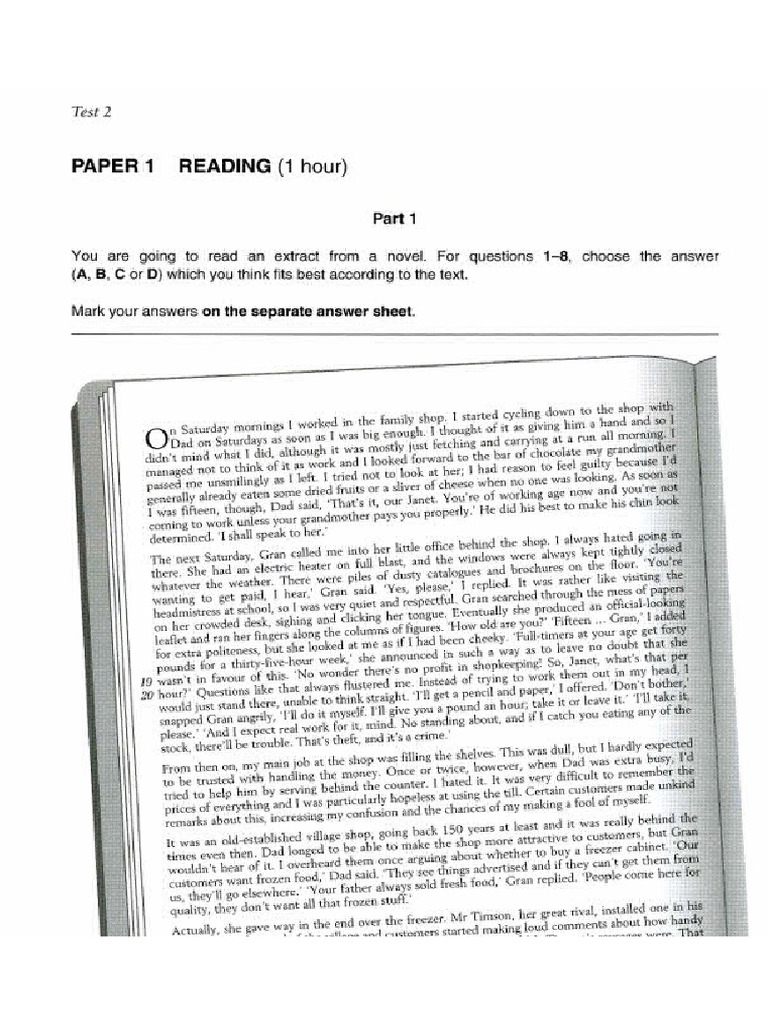 Test 2 - Fce 2 | PDF