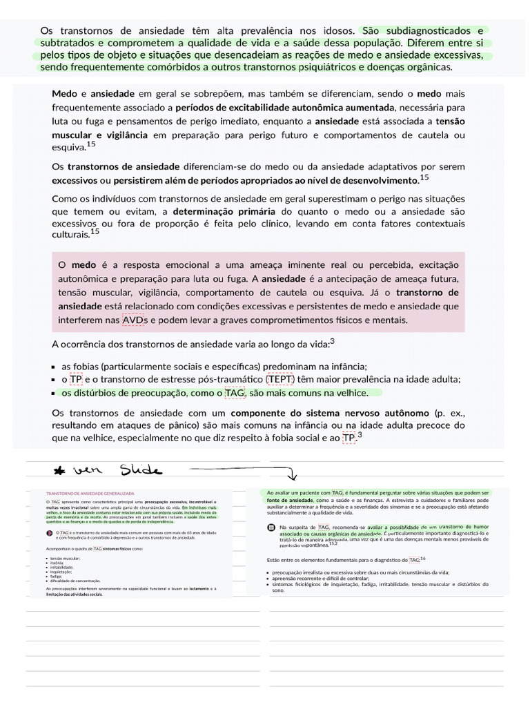 Transtorno de Ansiedade Generalizada | PDF
