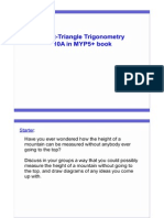 Right Triangle Trig