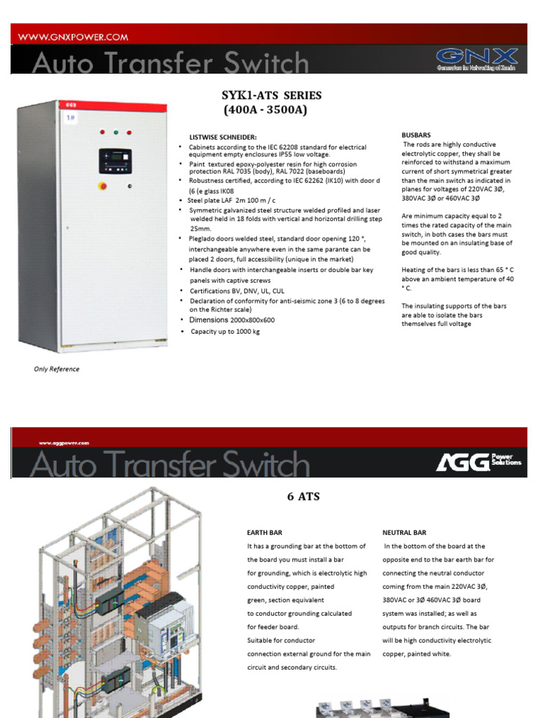 Electrical Equipment Specifications Guide | PDF | Insulator ...