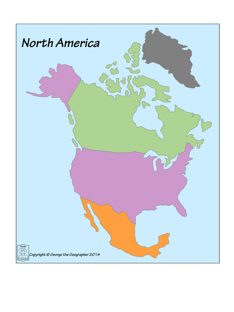 NAmerica Colour Unnamed Sea | PDF