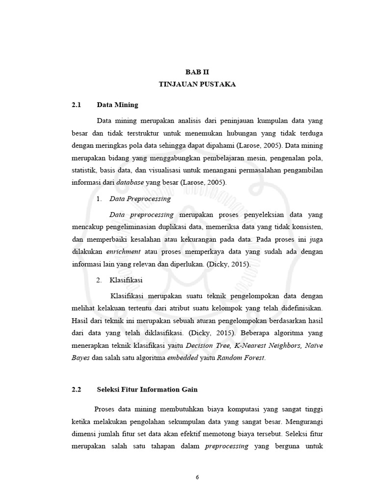 Data Mining dan Evaluasi Model | PDF