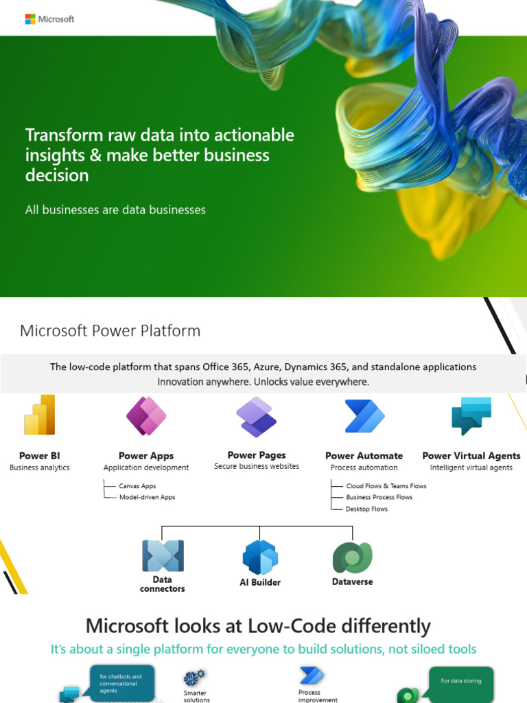 Trainocate Free Power BI Training Slides | PDF | Databases | Table ...