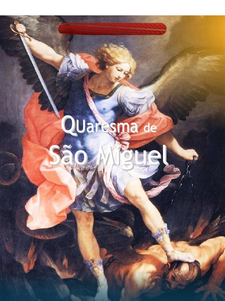 Quaresma de São Miguel Arcanjo | PDF | Miguel (Arcanjo) | Oração