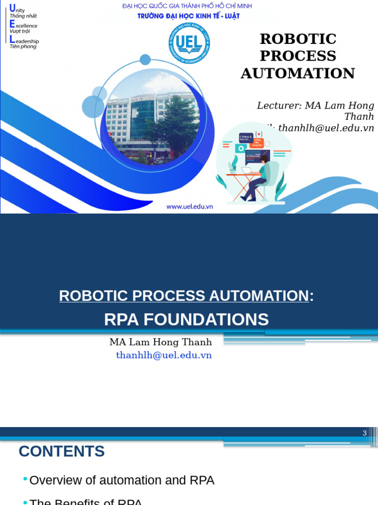 RPA - Chapter 01-RPA Foundations | PDF | Automation | Computing